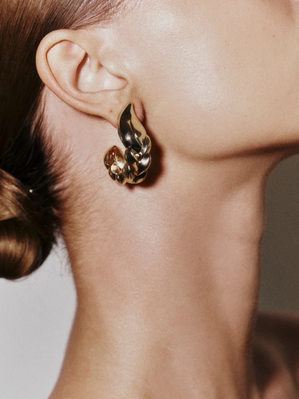 NEW Lili Claspe Frida Braided Hoops (Small size)